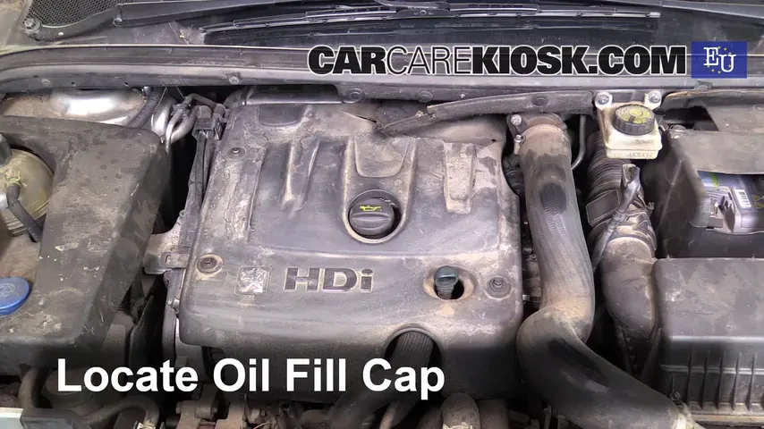 2008 Peugeot 307 XT HDi 2.0L 4 Cyl. Turbo Diesel Oil